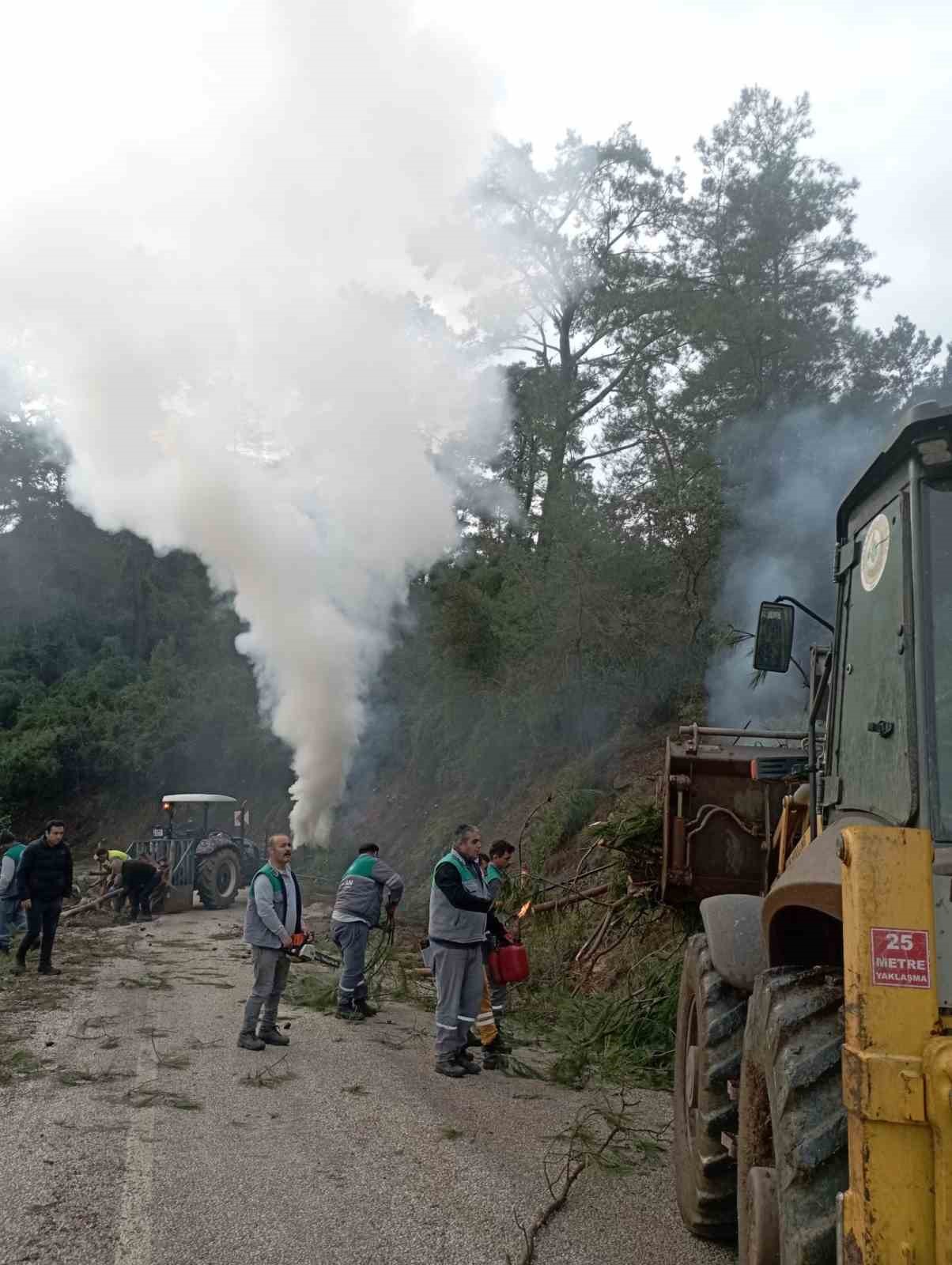 Yangın sezonu yaklaşırken Marmaris’te