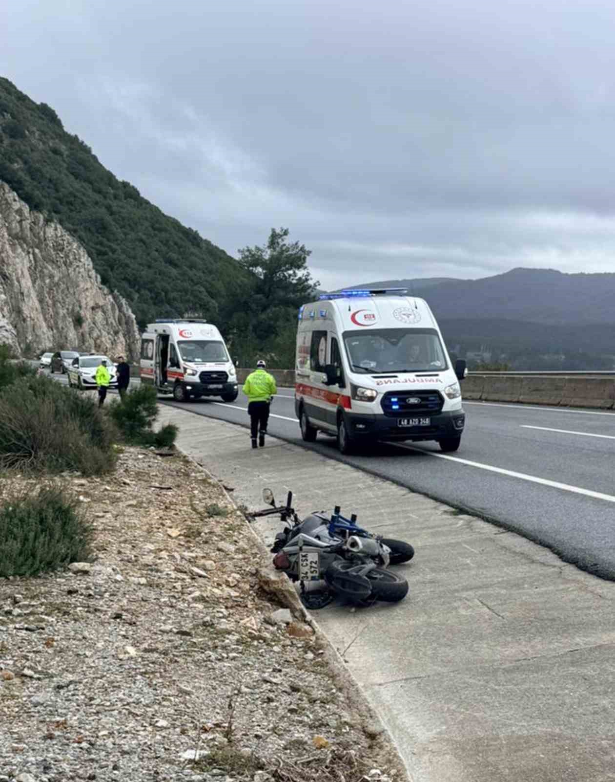 Muğla-Antalya karayolu Menteşe Devrant