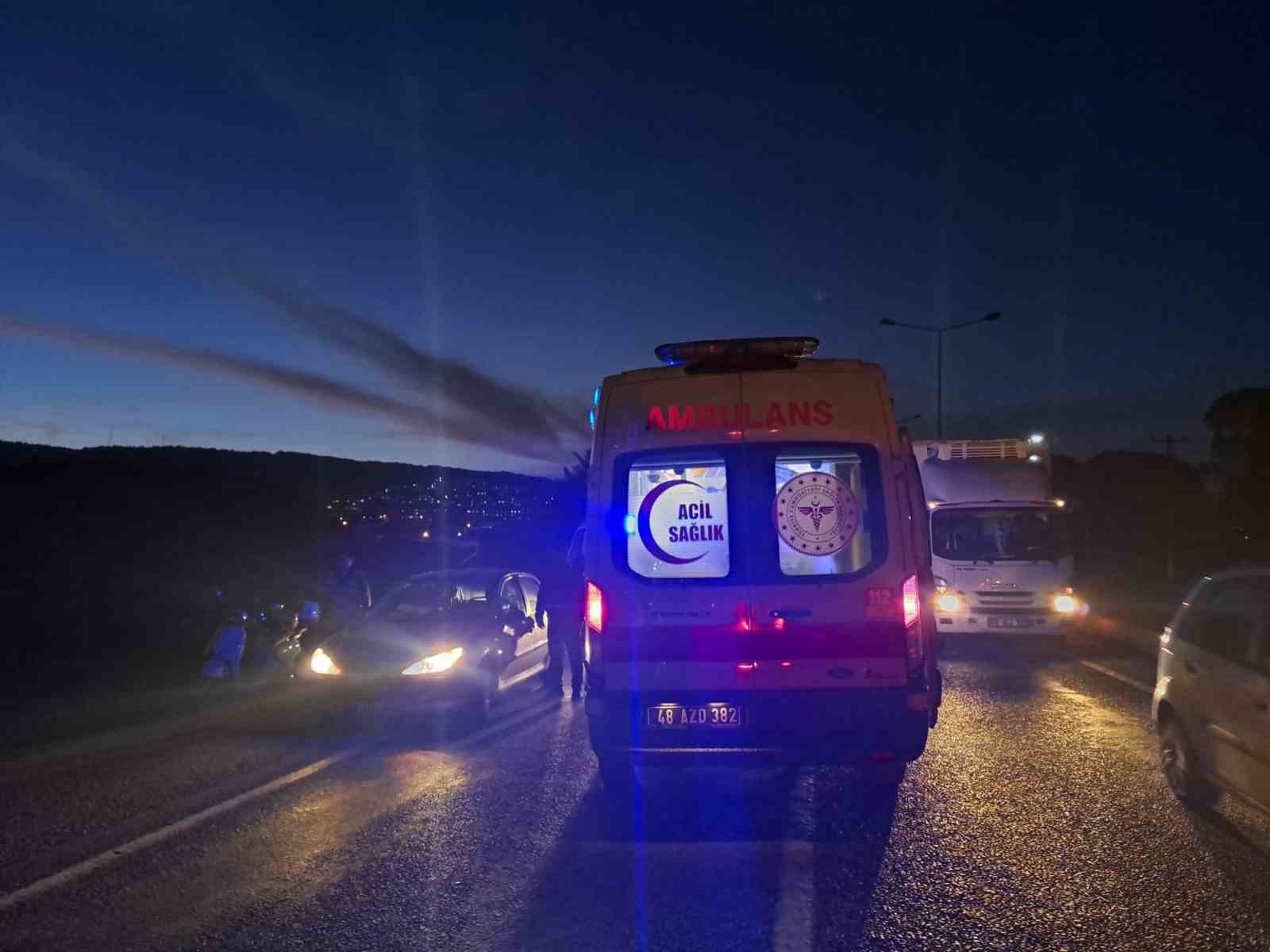 Muğla’nın Menteşe ilçesinde meydana gelen