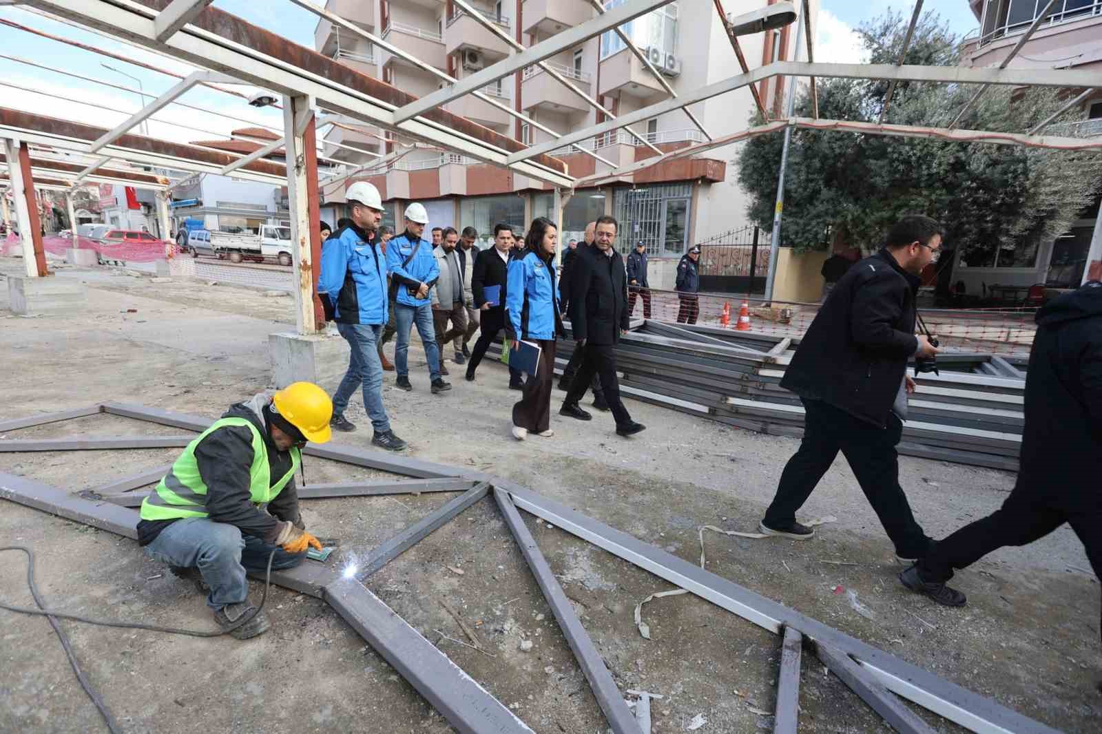 Muğla Büyükşehir Belediyesi, Yatağan Pazaryerinde