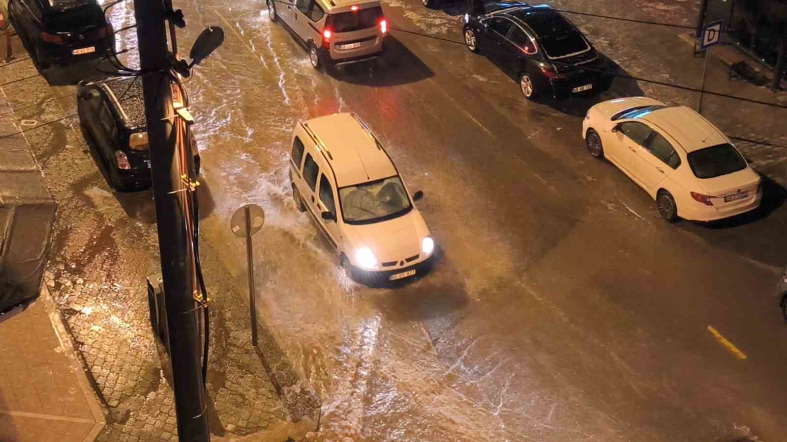 Muğla’nın Menteşe ilçesinde sağanak