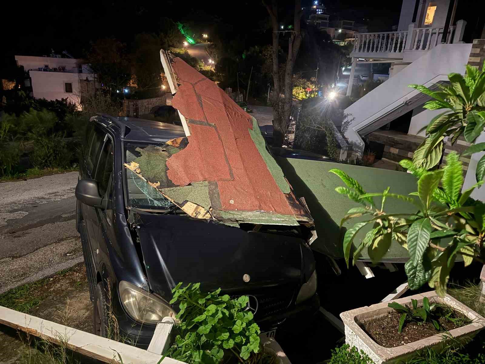 Muğla’nın Bodrum ilçesinde etkili olan