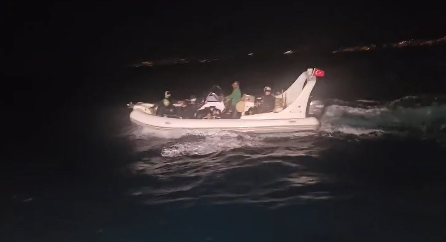 Muğla’nın Bodrum ilçesi açıklarında