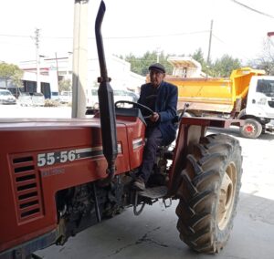 Çalınan traktörüne 21 yıl sonra kavuştu