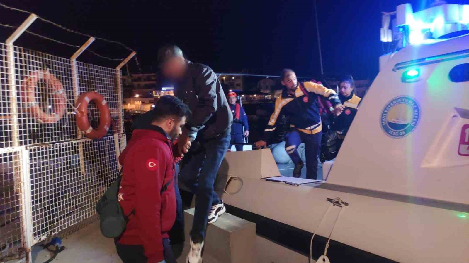 Muğla’nın Datça ilçesi açıklarında