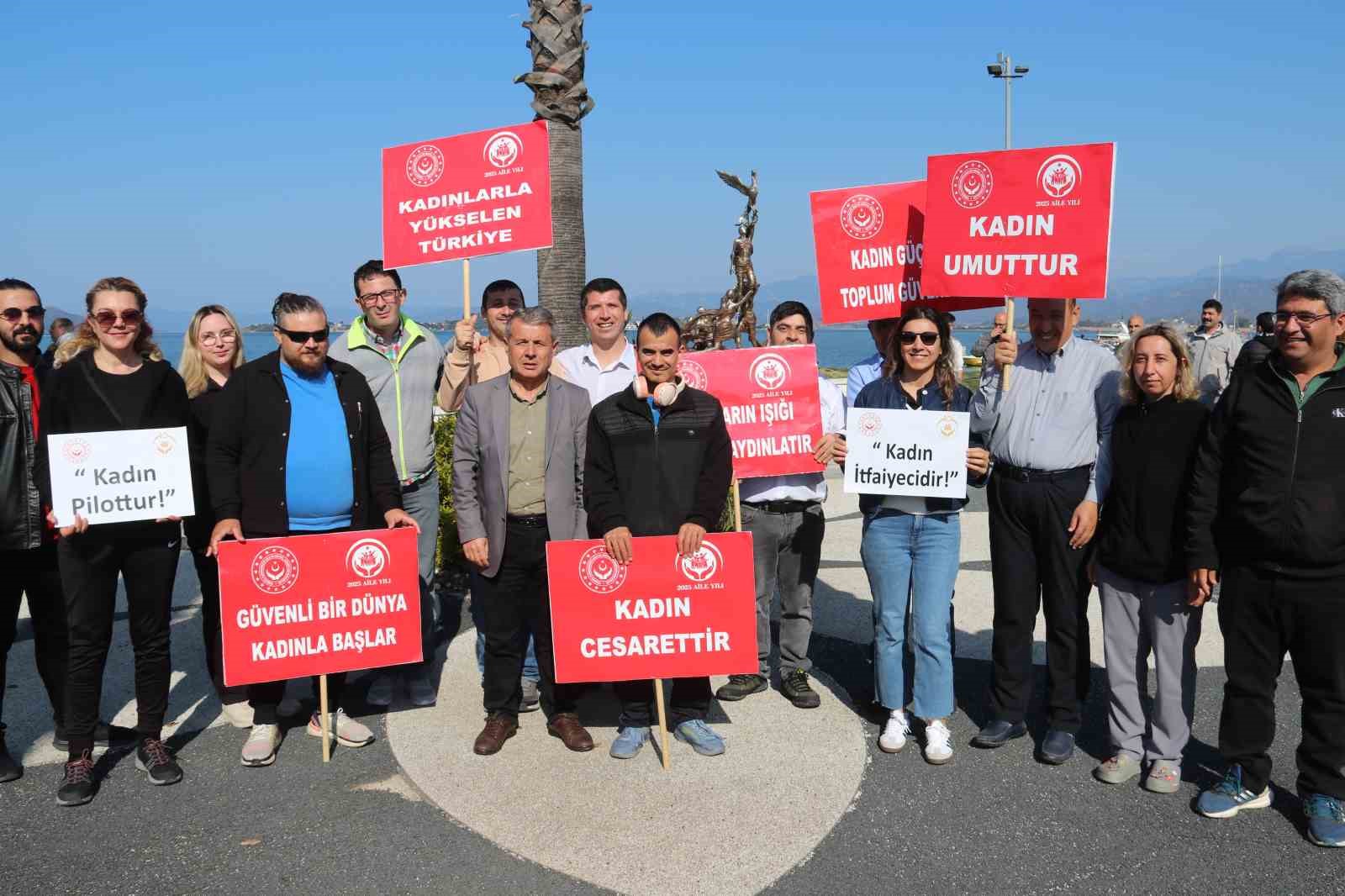 Fethiye’de 8 Mart Dünya