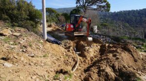 Kavaklıdere Çamlıyurt Mahallesi’nde içme suyu iletim hattı yenilendi