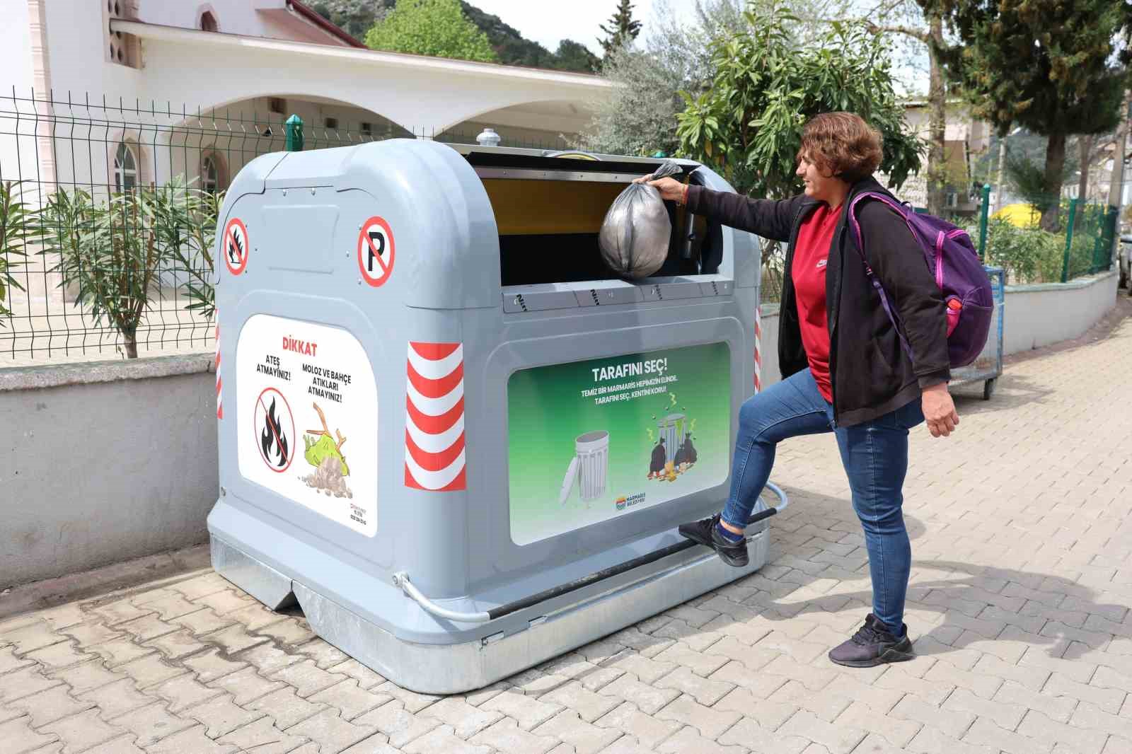 Marmaris Belediyesi, temizlik hizmetlerinde