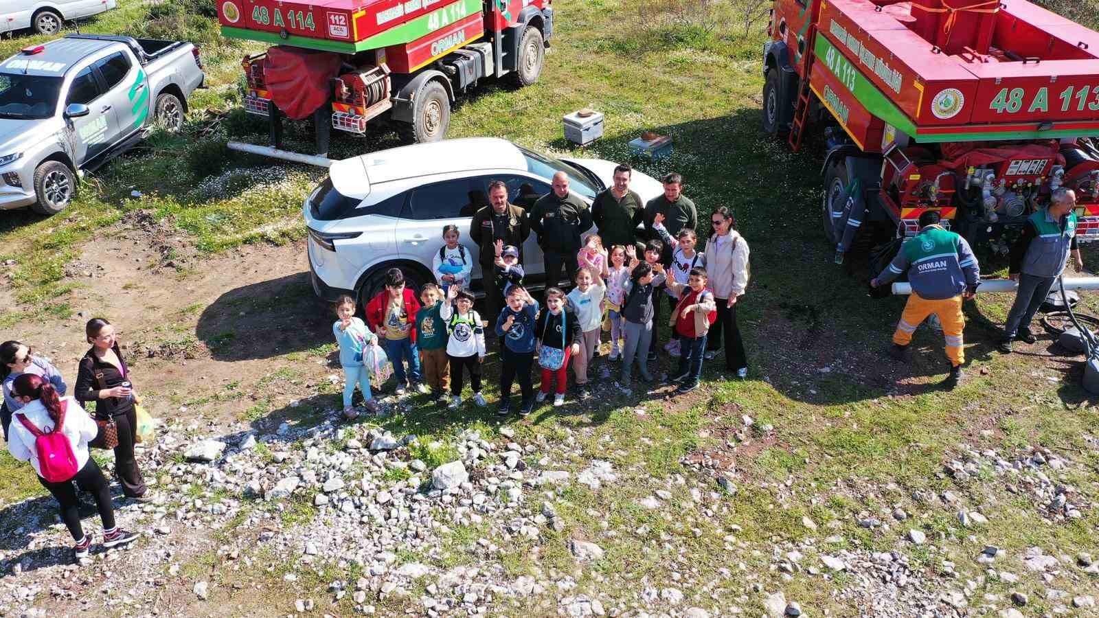 Muğla’nın Marmaris ilçesinde büyük