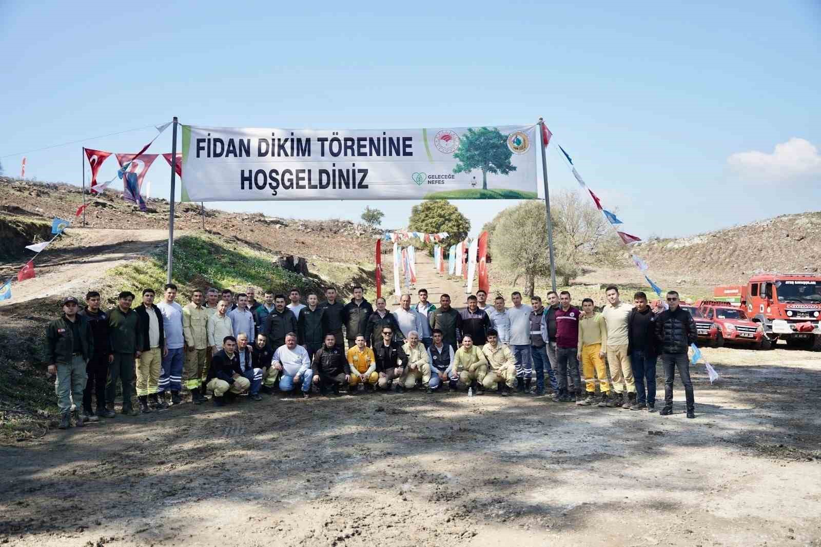 Muğla’nın Milas ilçesinde alevlerin