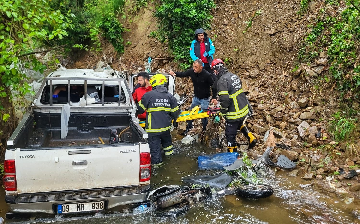 Aydın’ın Nazilli ilçesinde kontrolden