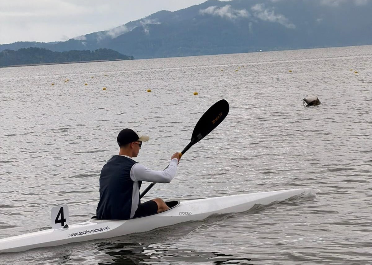 Muğla’nın Köyceğiz ilçesinde sporcular Durgunsu