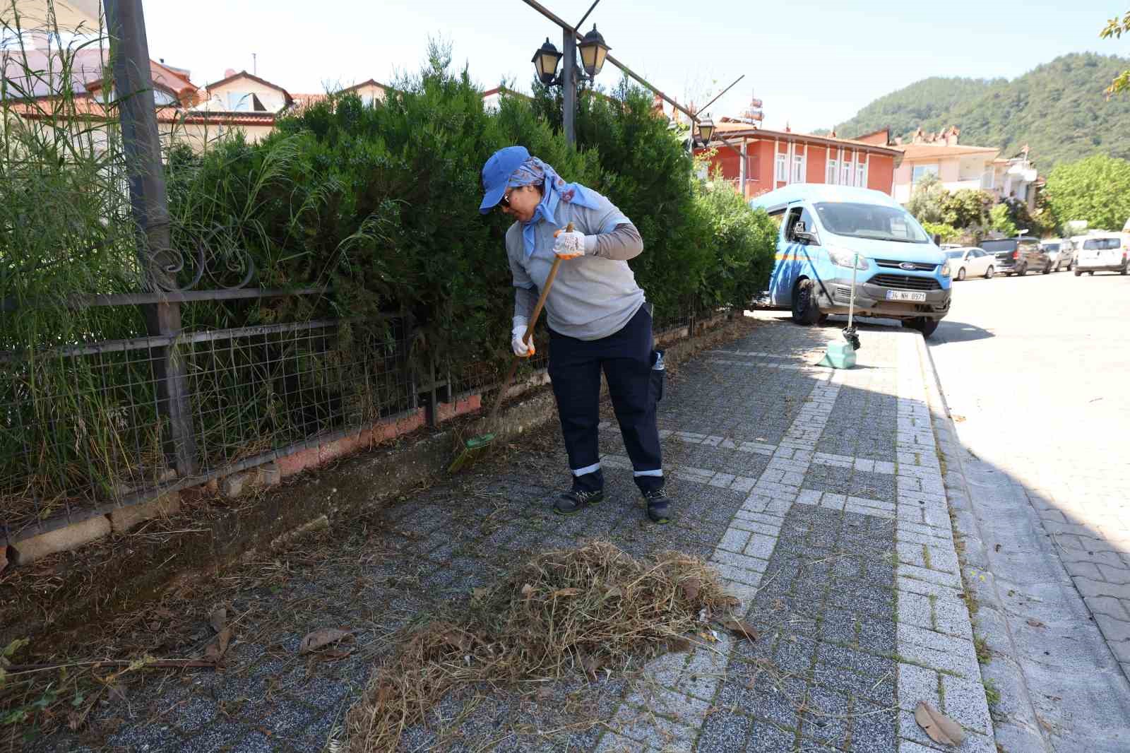 Marmaris Belediyesi, baharın gelmesiyle birlikte