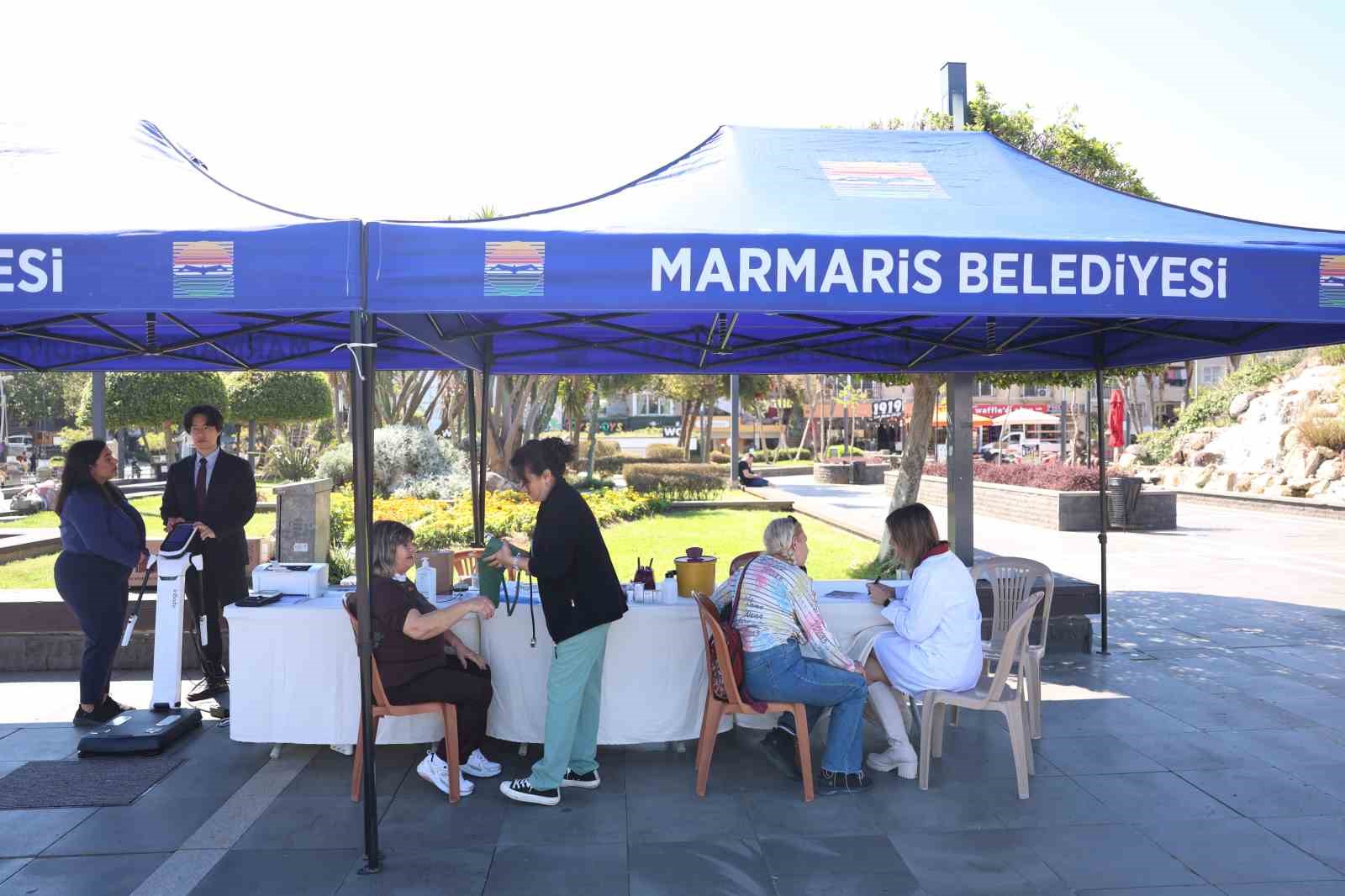 Marmaris Belediyesi’nin düzenlediği ’Sağlıklı Yaş