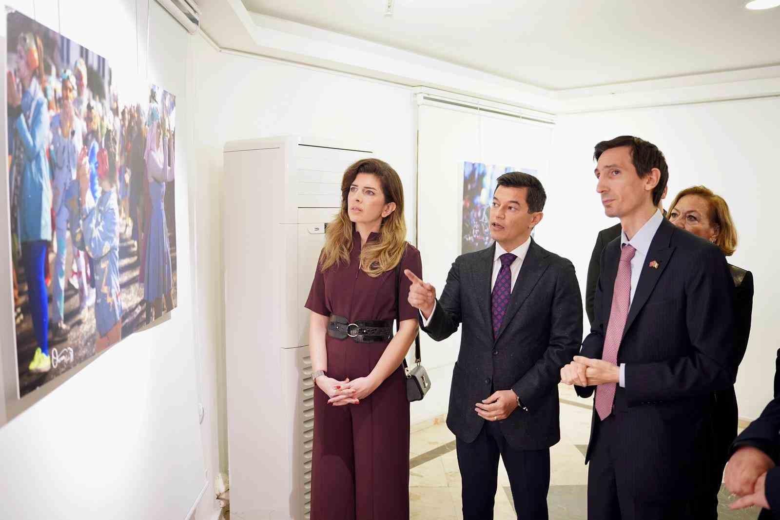 Marmaris’te düzenlenen etkinlikte hem kadına