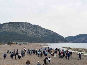 Muğla Büyükşehir’den sahillerde temizlik seferberliği