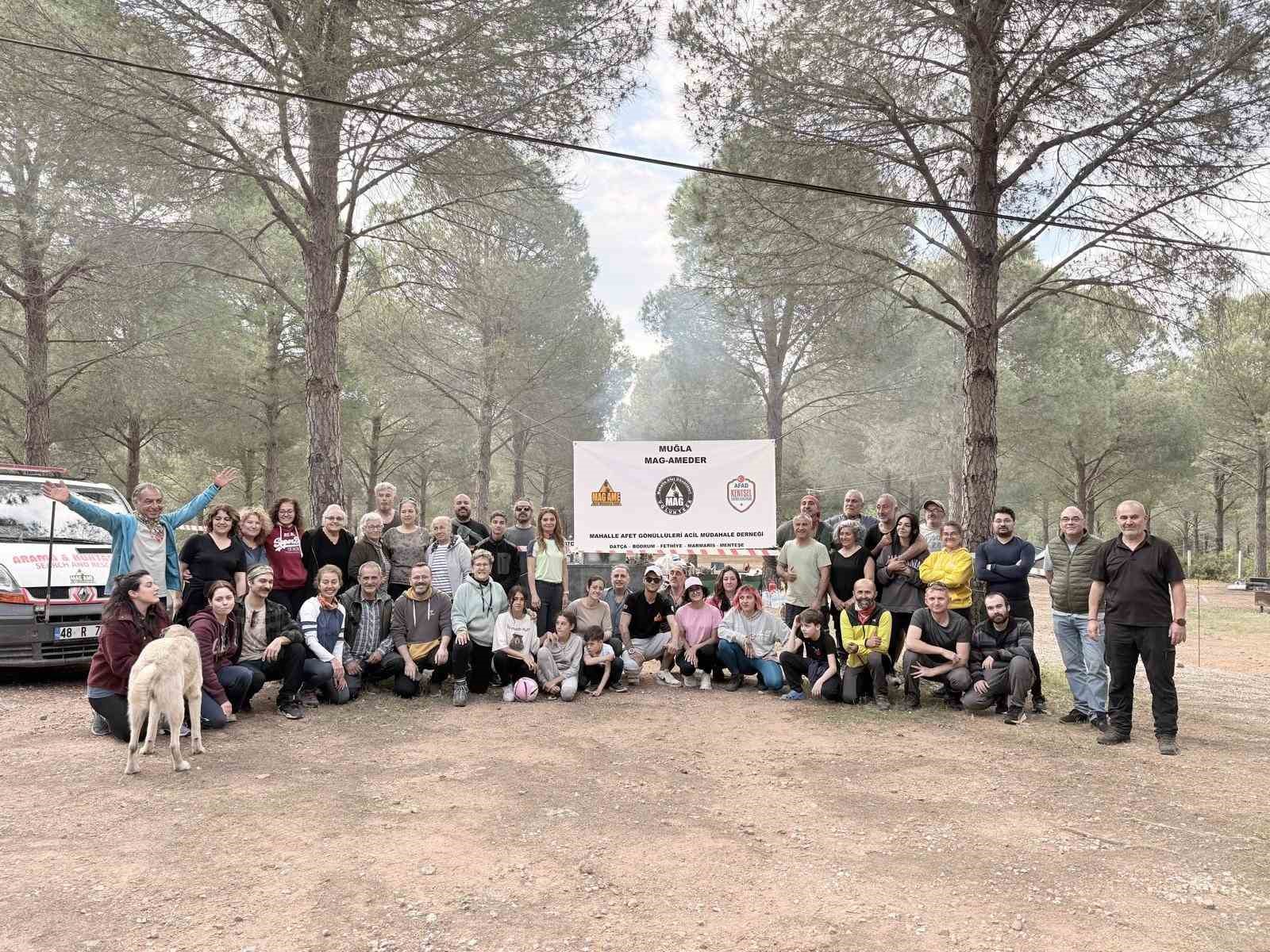 Muğla’da Mahalle Afet Gönüllüleri