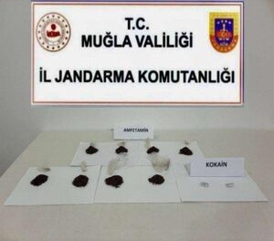 Muğla’da bin 268 adet uyuşturucu hap ele geçirildi