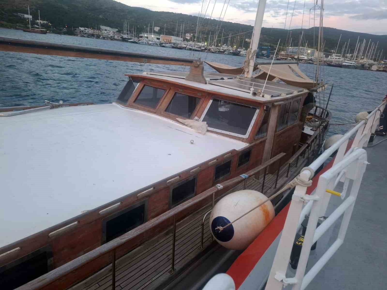 Muğla’nın Bodrum ilçesinde içinde