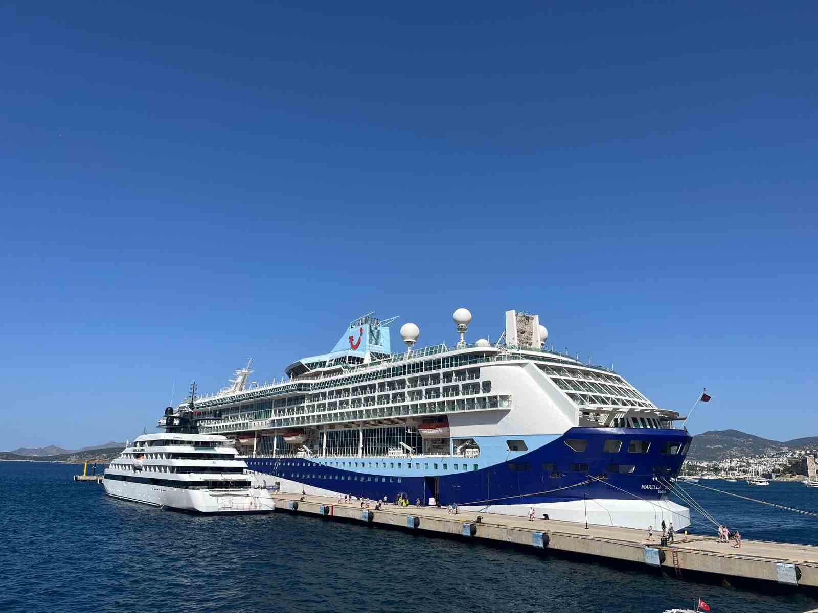 Muğla’nın Bodrum ilçesine gelen