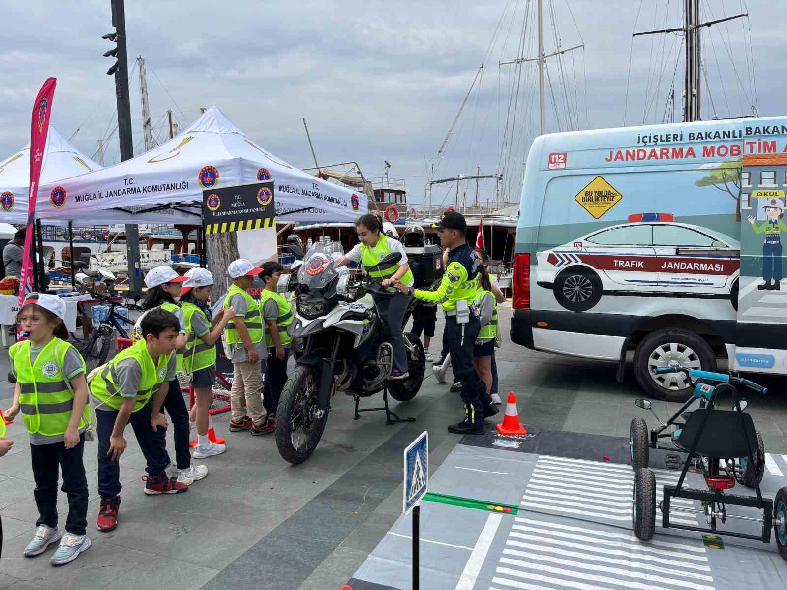 Muğla’nın Bodrum ilçesinde Trafik