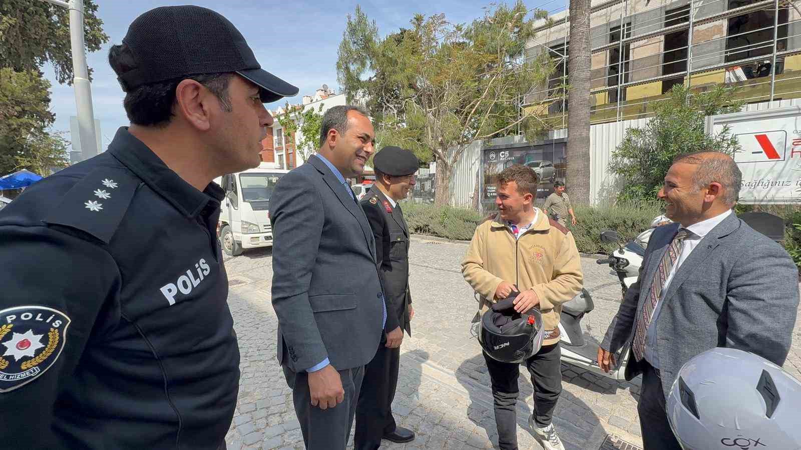 Muğla’nın Datça ilçesinde Trafik