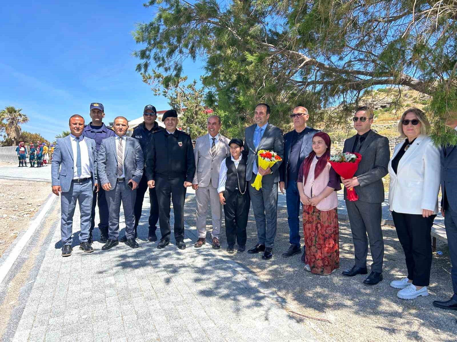 Muğla’nın Datça ilçesinde öğrenciler