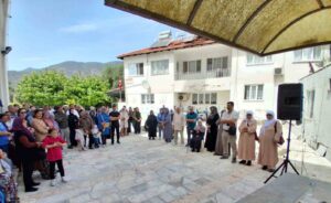 Köyceğizli hacı adayları dualarla uğurlandı