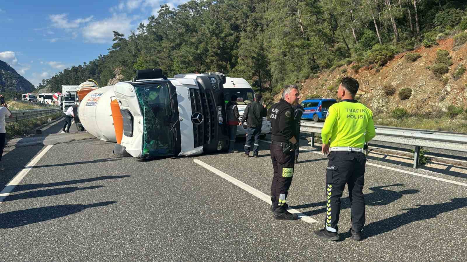 Muğla’nın Marmaris ilçesinde beton