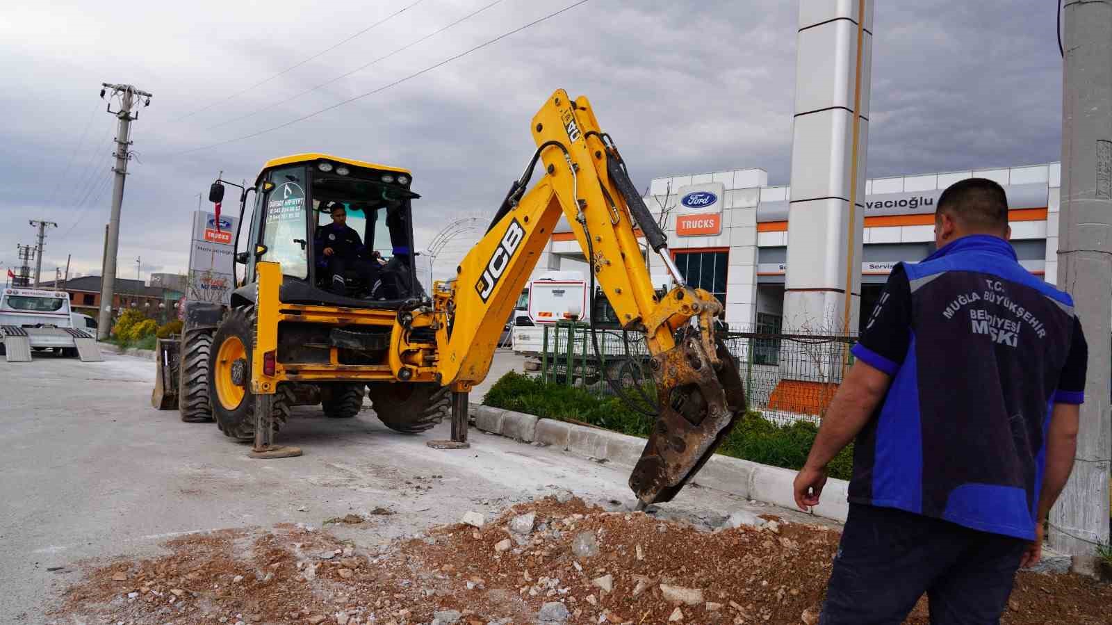 MUSKİ Genel Müdürlüğü, Menteşe ilçesi