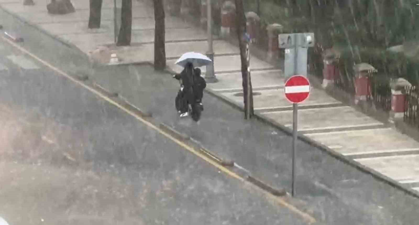 Muğla’da kısa süreli etkili olan