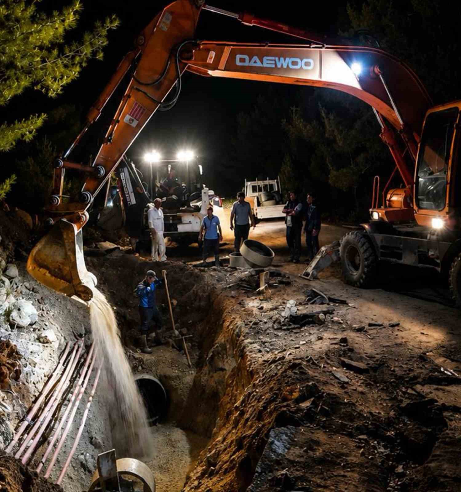 Bodrum’un Torba Mahallesi’nde dün akşam