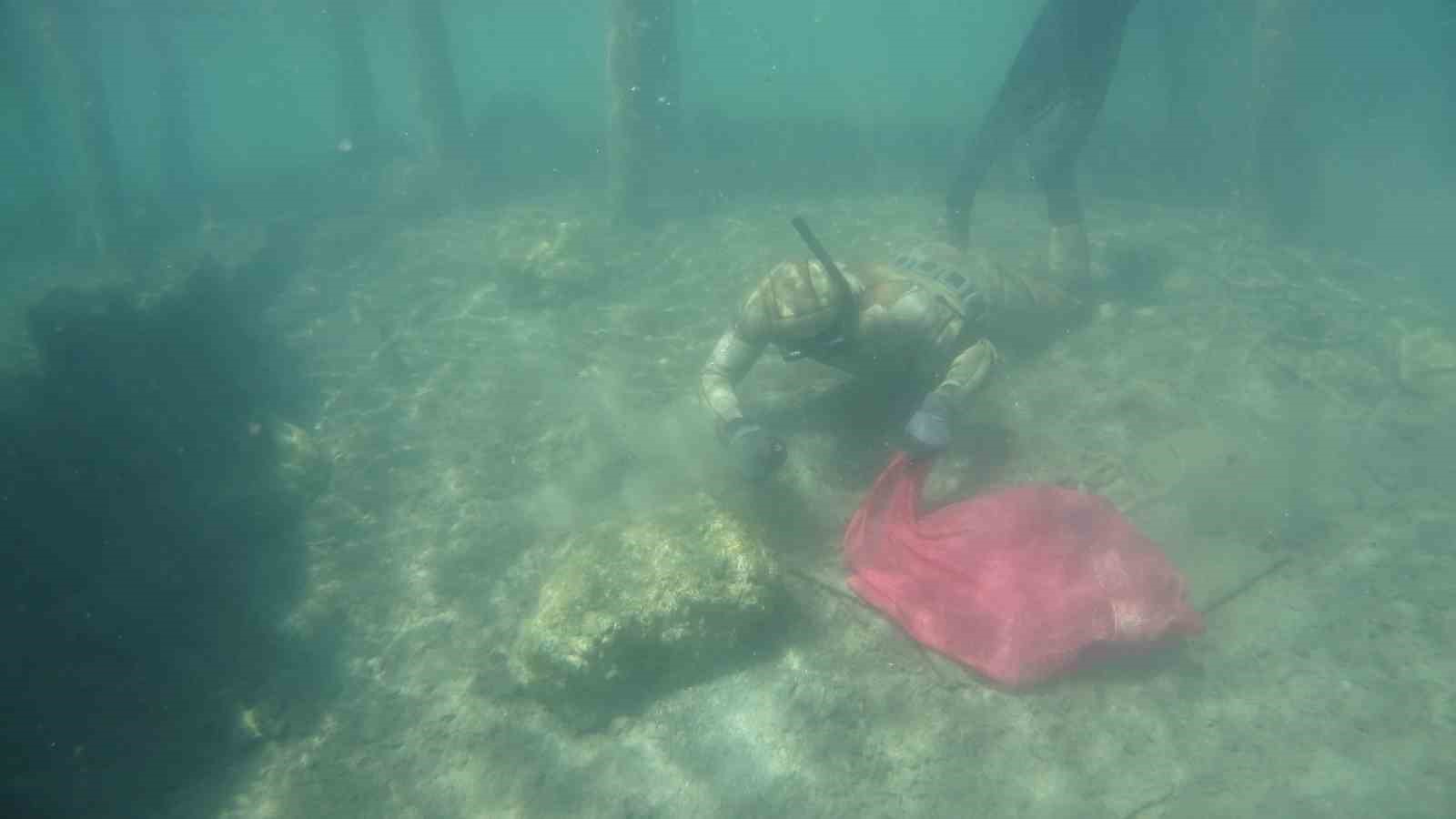 Bodrum Belediyesi tarafından denizlerin korunmasına