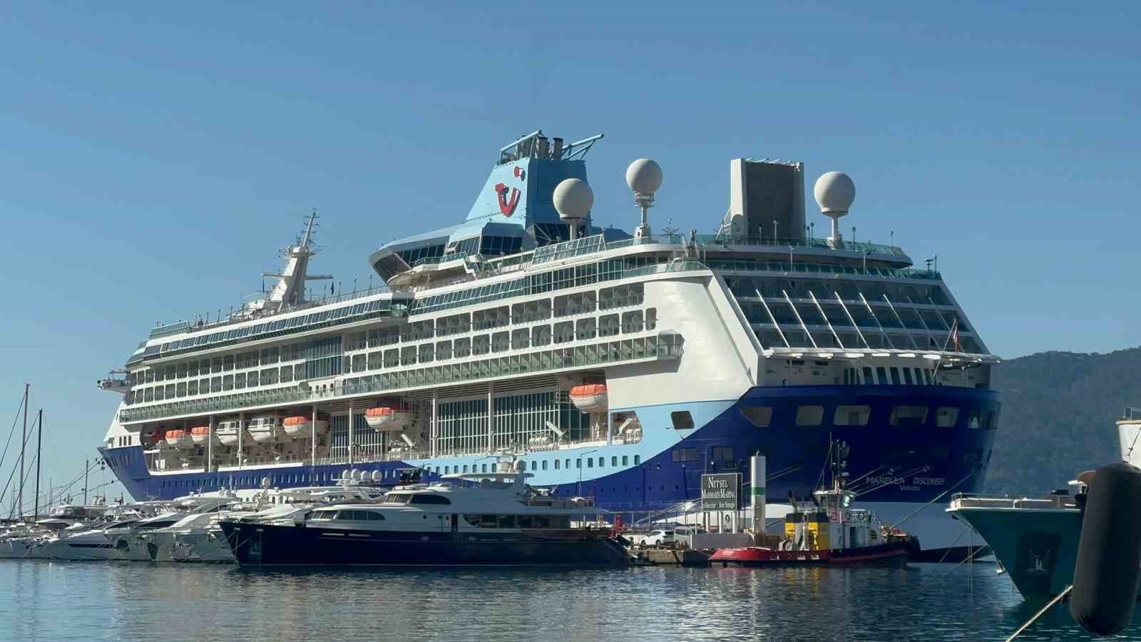 Muğla’nın Marmaris ilçesinde kruvaziyer turizminde