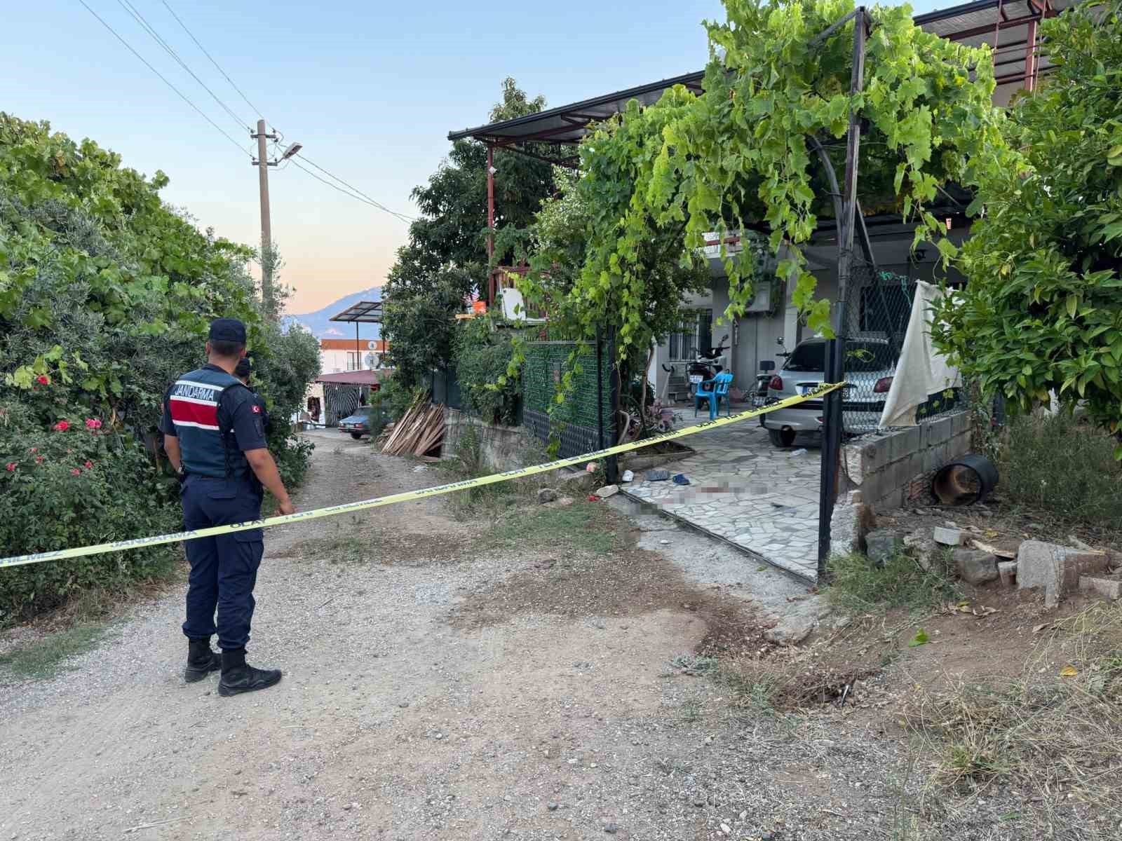 Muğla’nın Fethiye ilçesinde komşular arasında