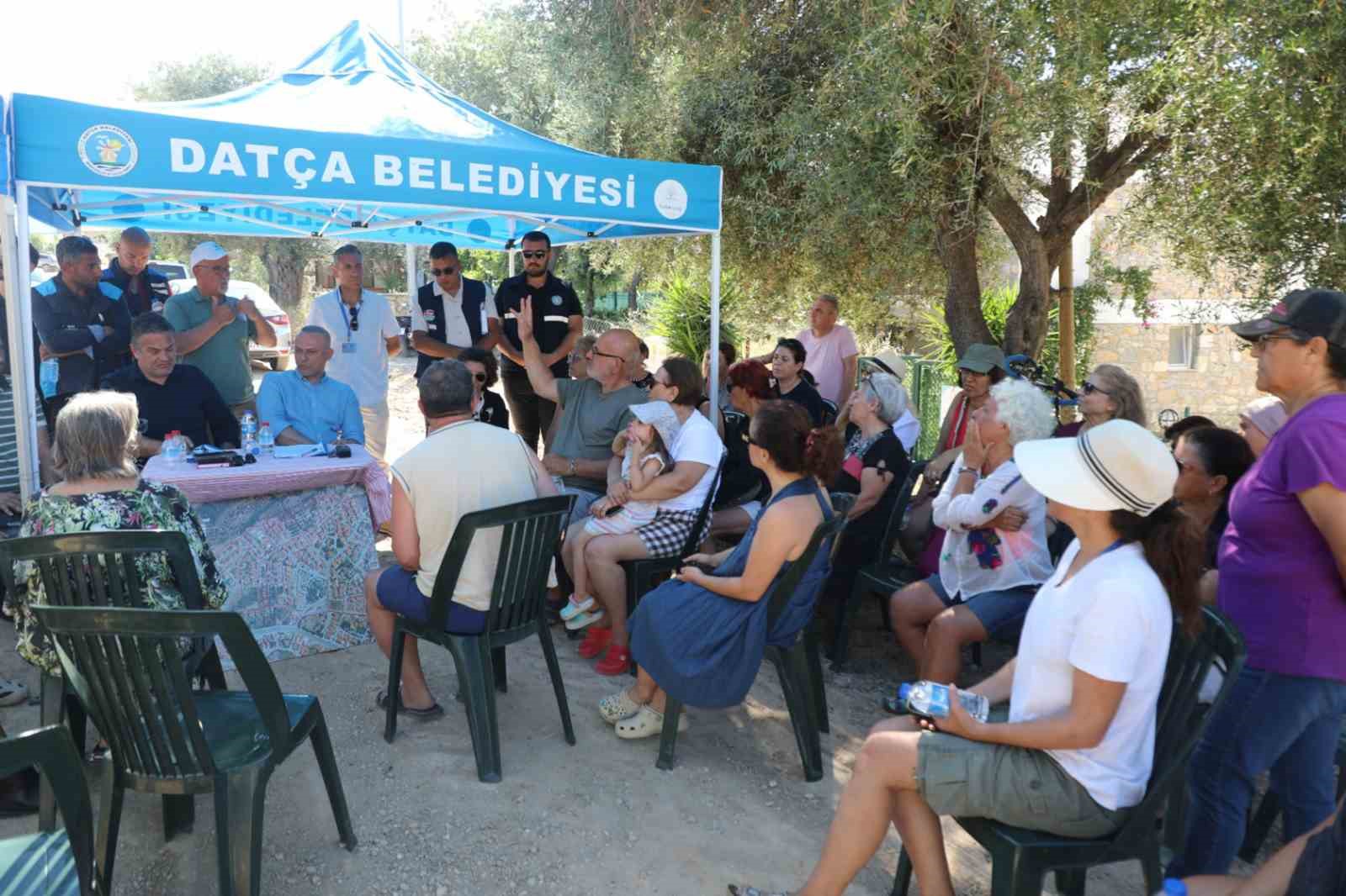 Datça’nın Çomarlık Mevkii’nde uzun yıllardır