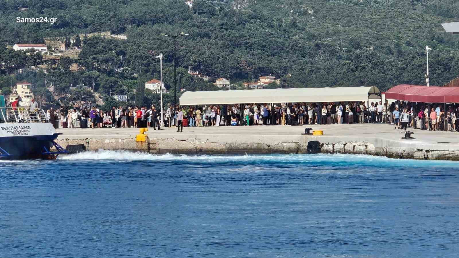 Yunanistan’ın Aydın Kuşadası ilçesine en